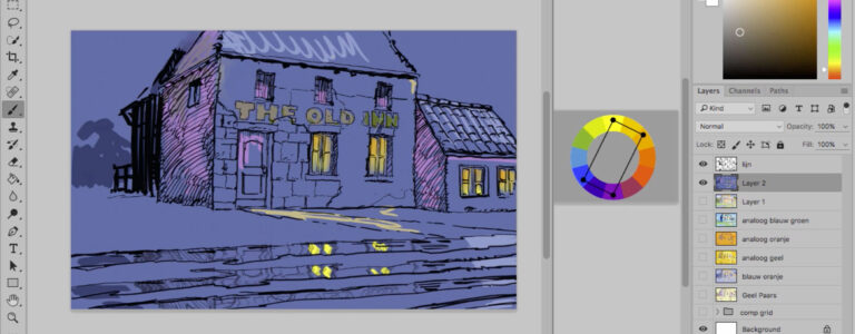 Tekenen in Photoshop