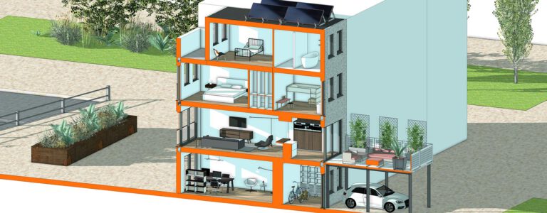 Bouw aan verdieping(en) in Vectorworks