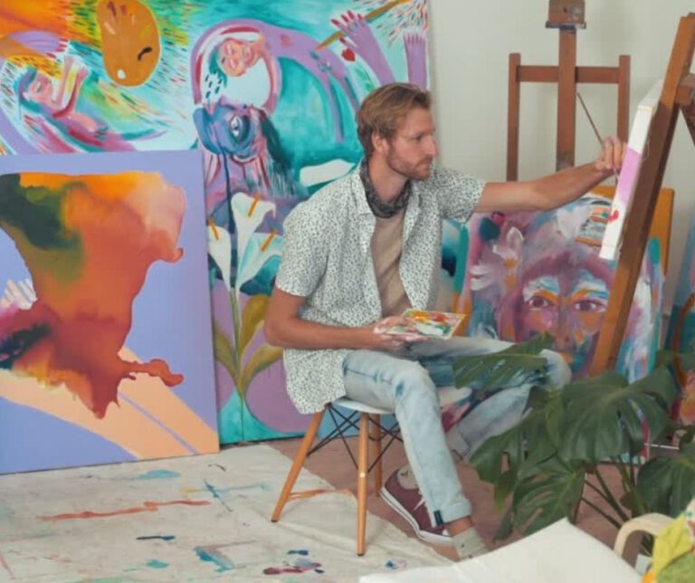 Ga lekker digitaal Bob Ross’en!